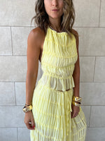 Yellow Crinkle Set