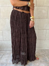 Brown Crinkle Set