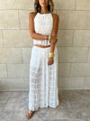 White Crinkle Set