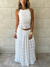 White Crinkle Set