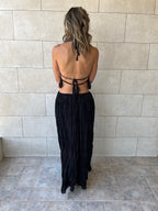Black Crinkle Set