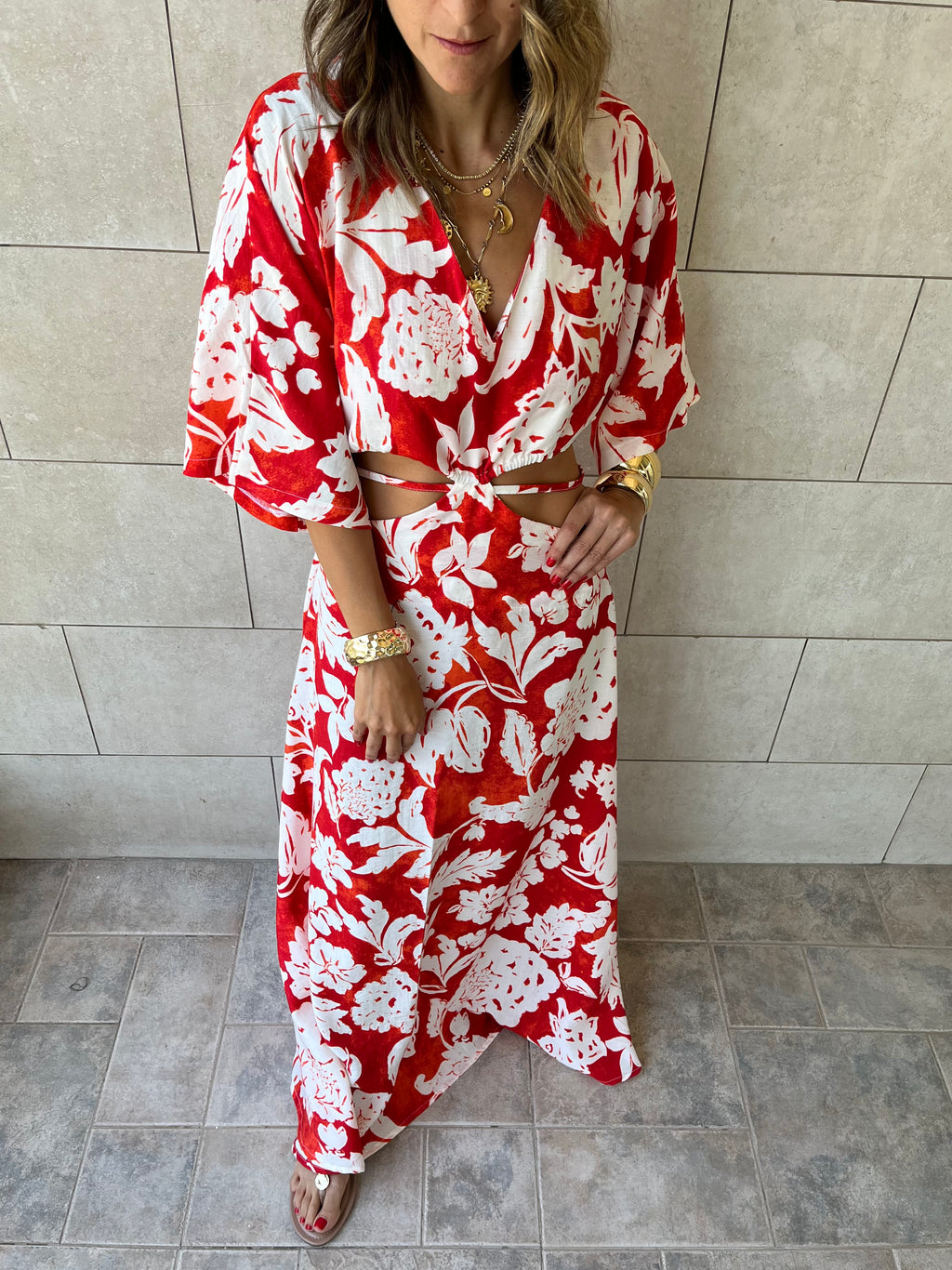 Fleur Backless Dress