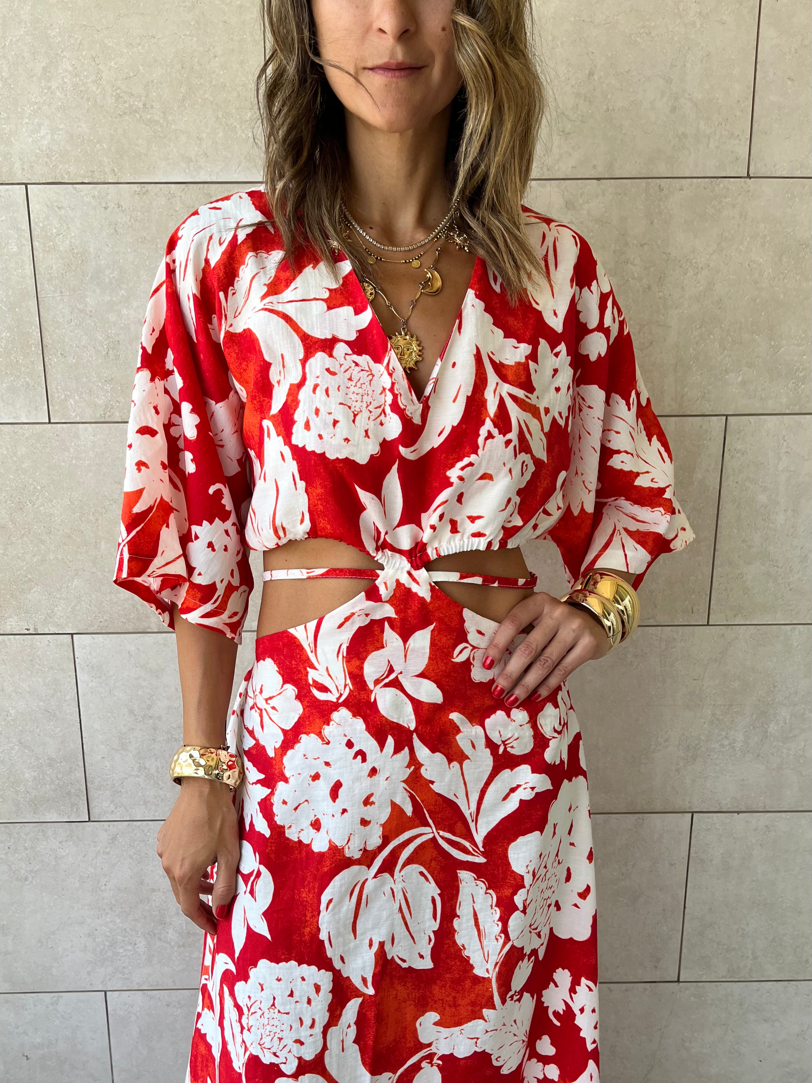 Fleur Backless Dress