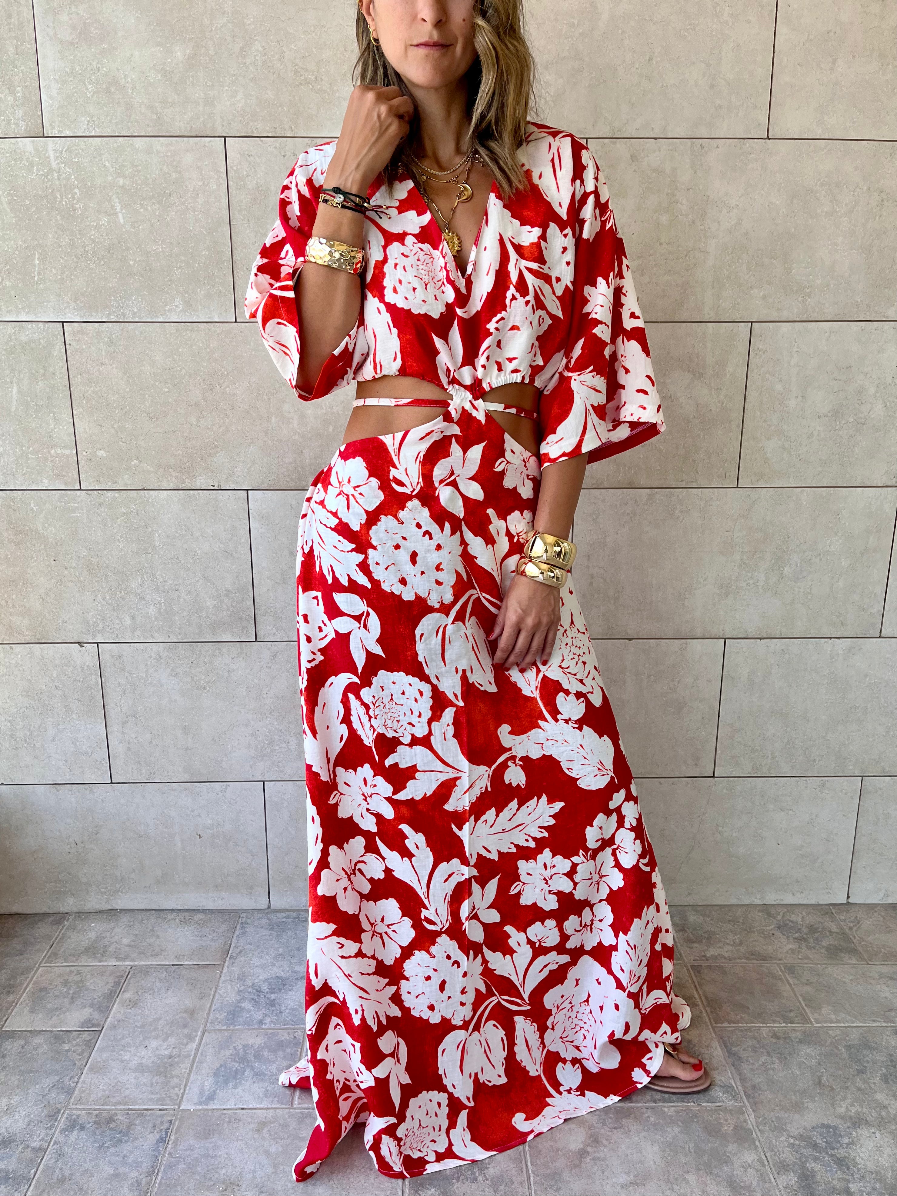 Fleur Backless Dress