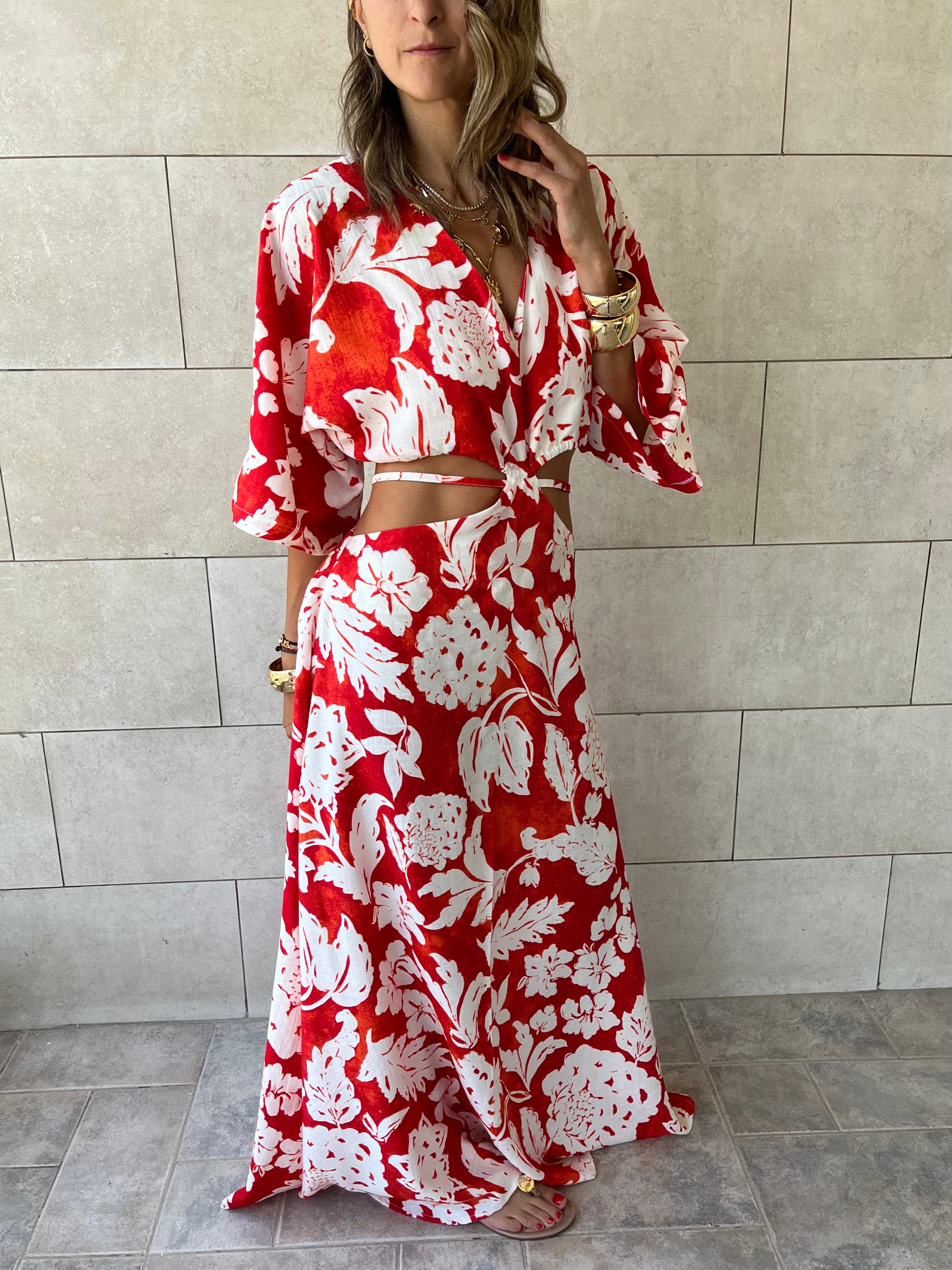 Fleur Backless Dress