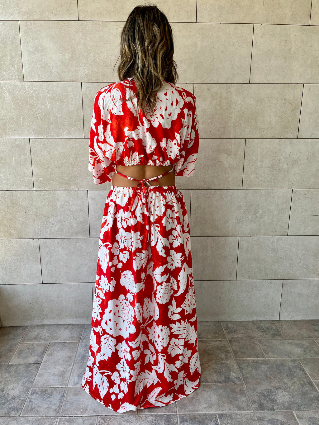 Fleur Backless Dress