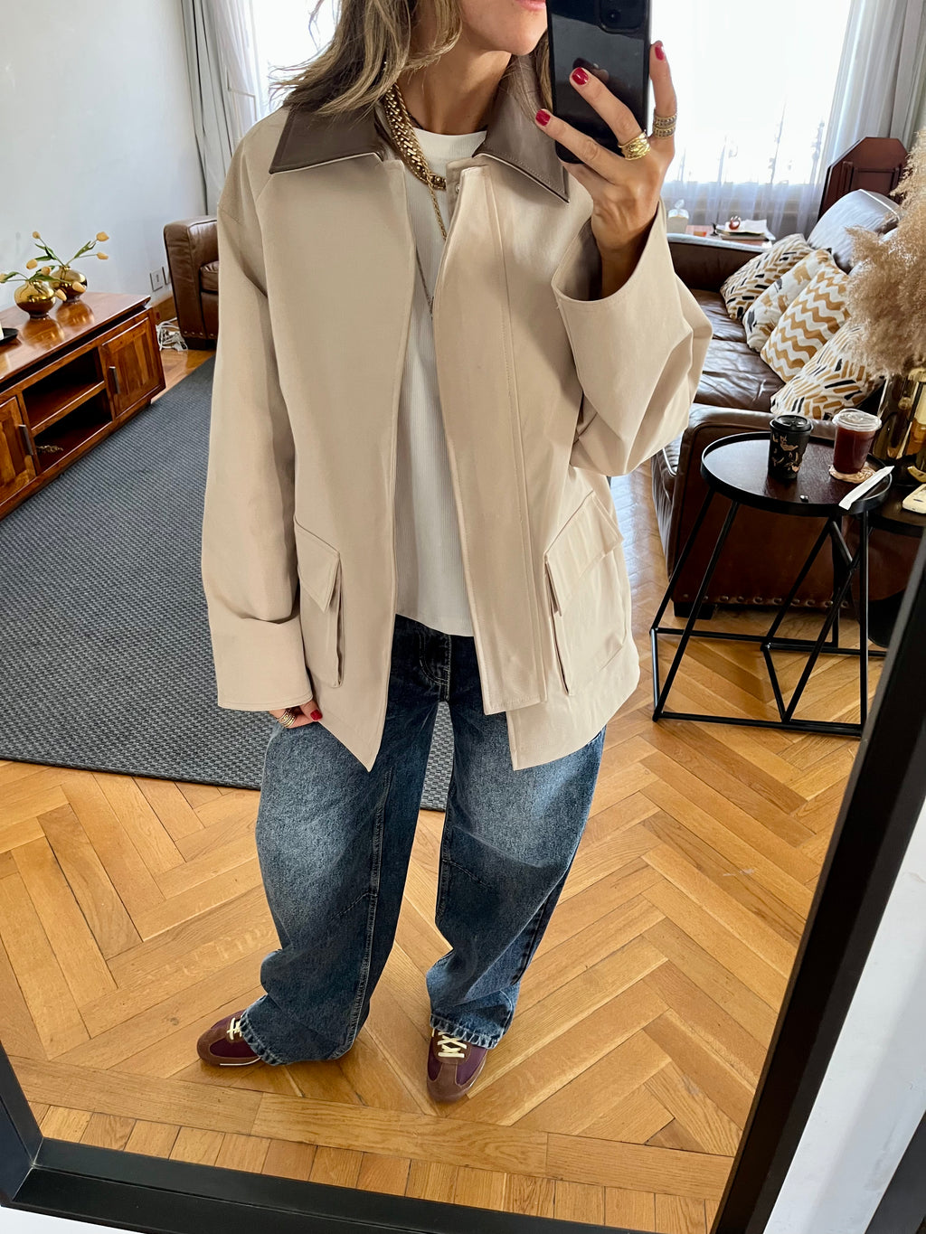 Beige Barn Jacket