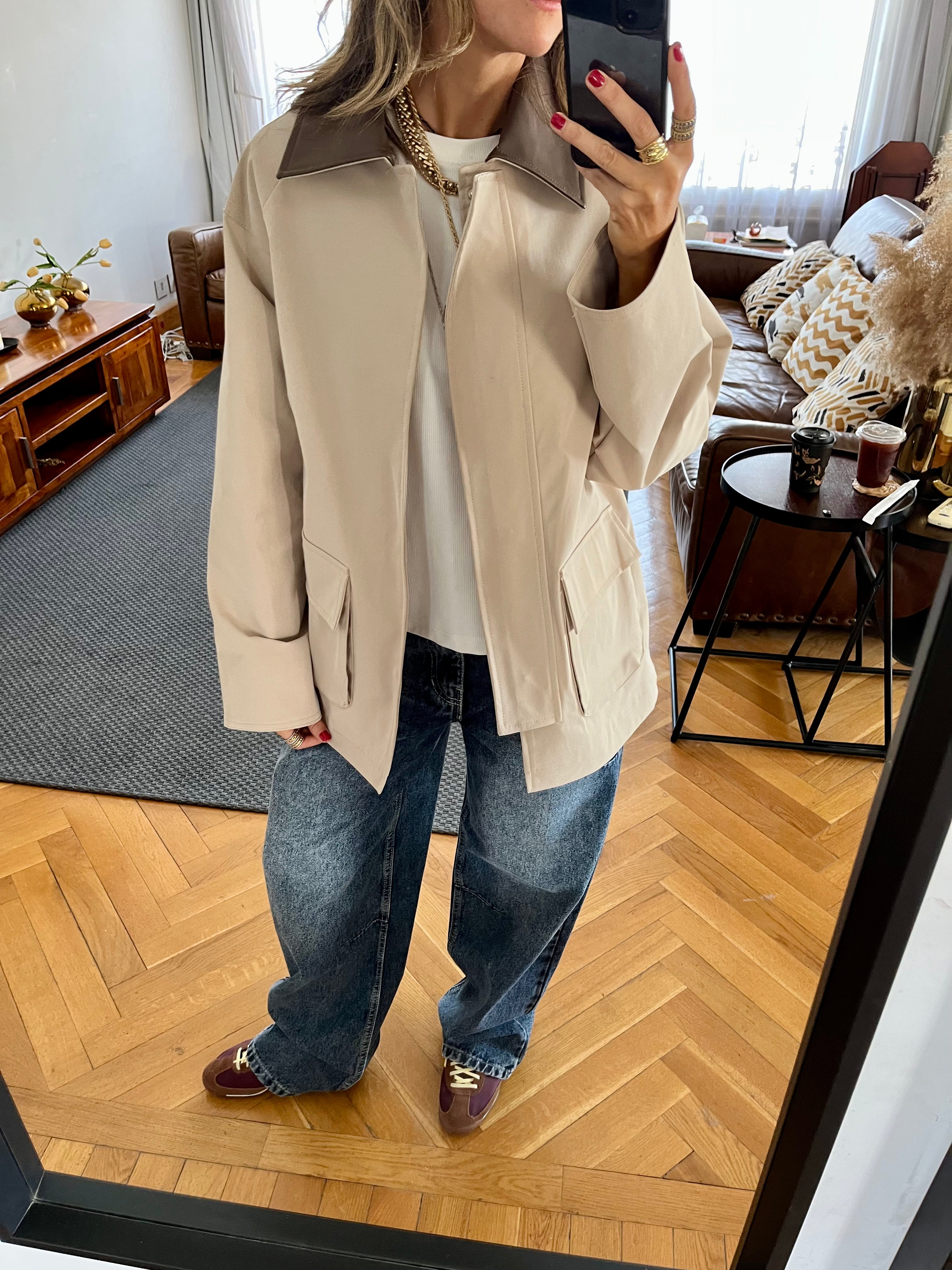 Beige Barn Jacket