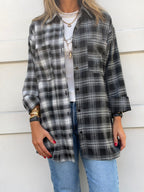 Half & Half Check Shirt