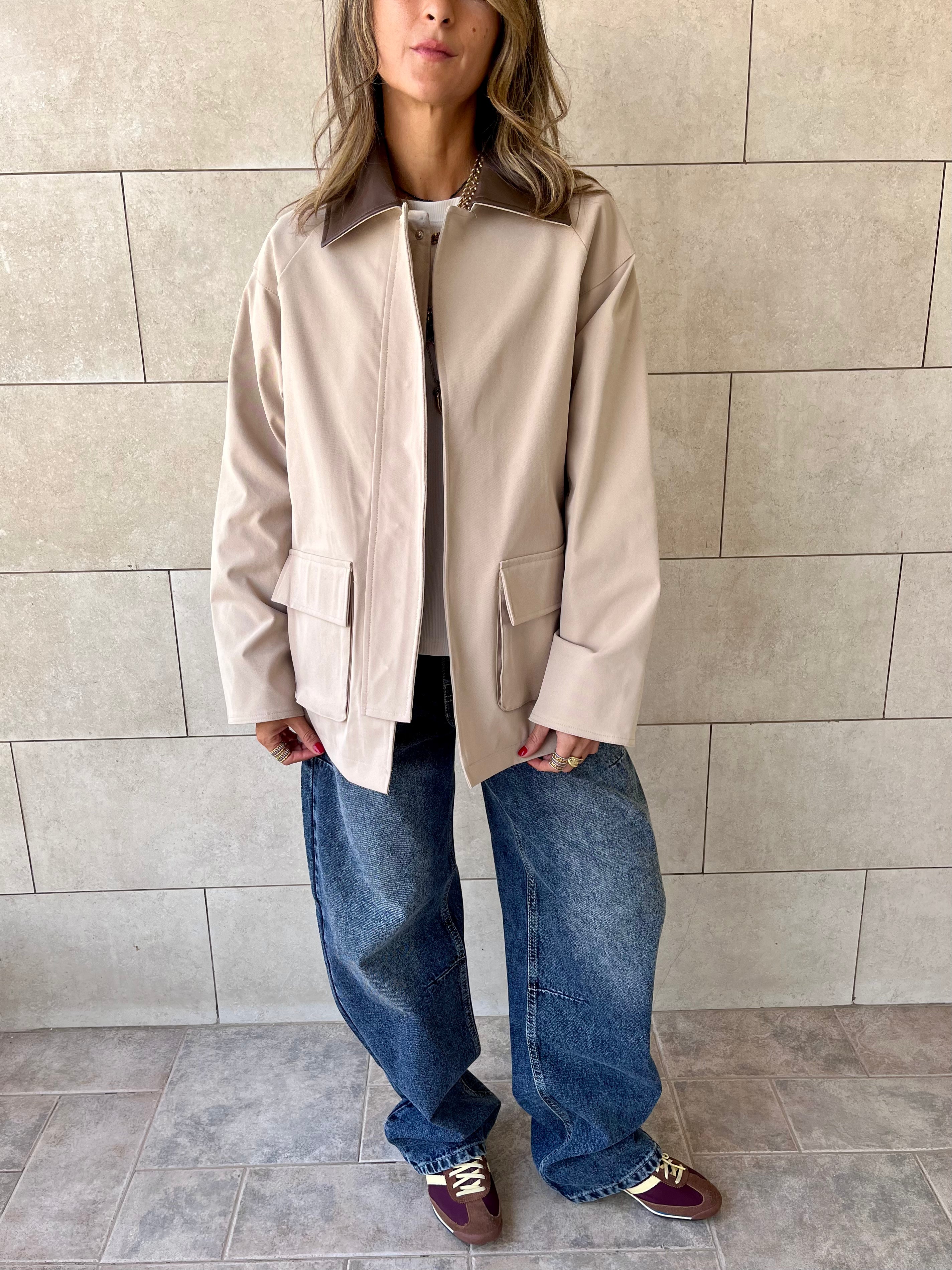 Beige Barn Jacket