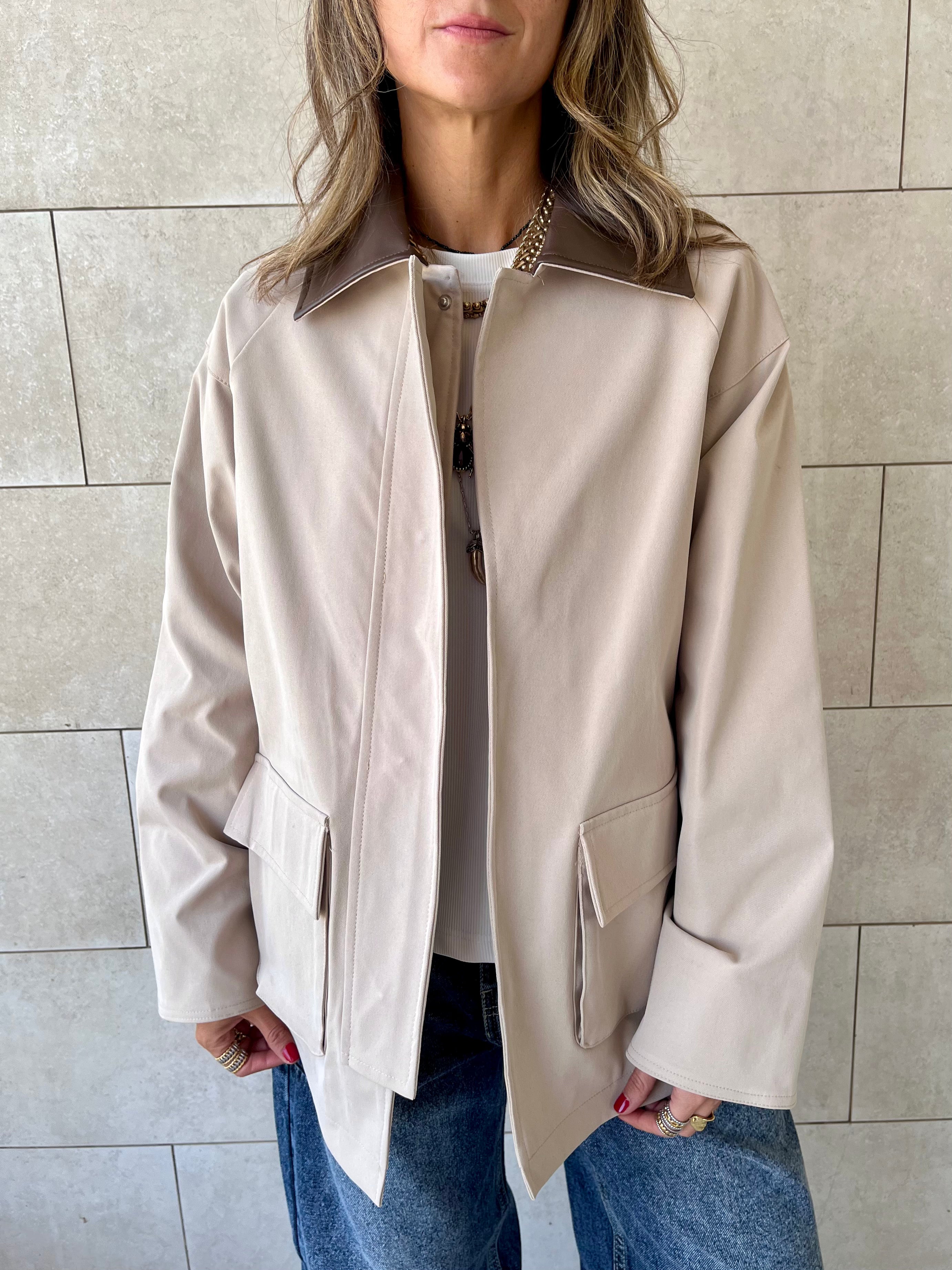 Beige Barn Jacket
