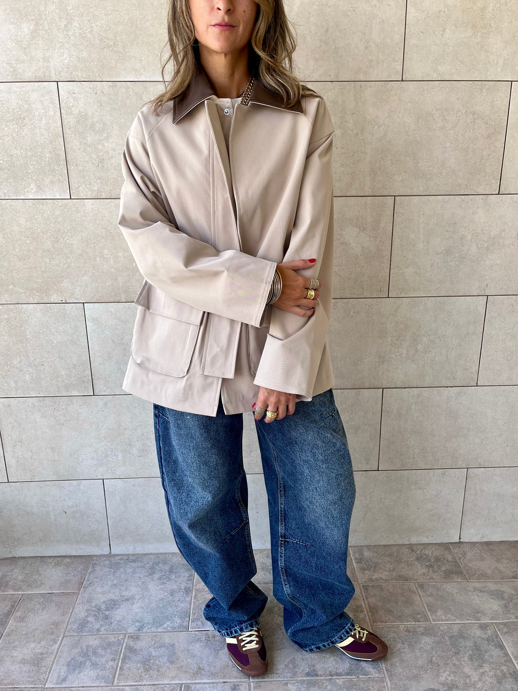 Beige Barn Jacket