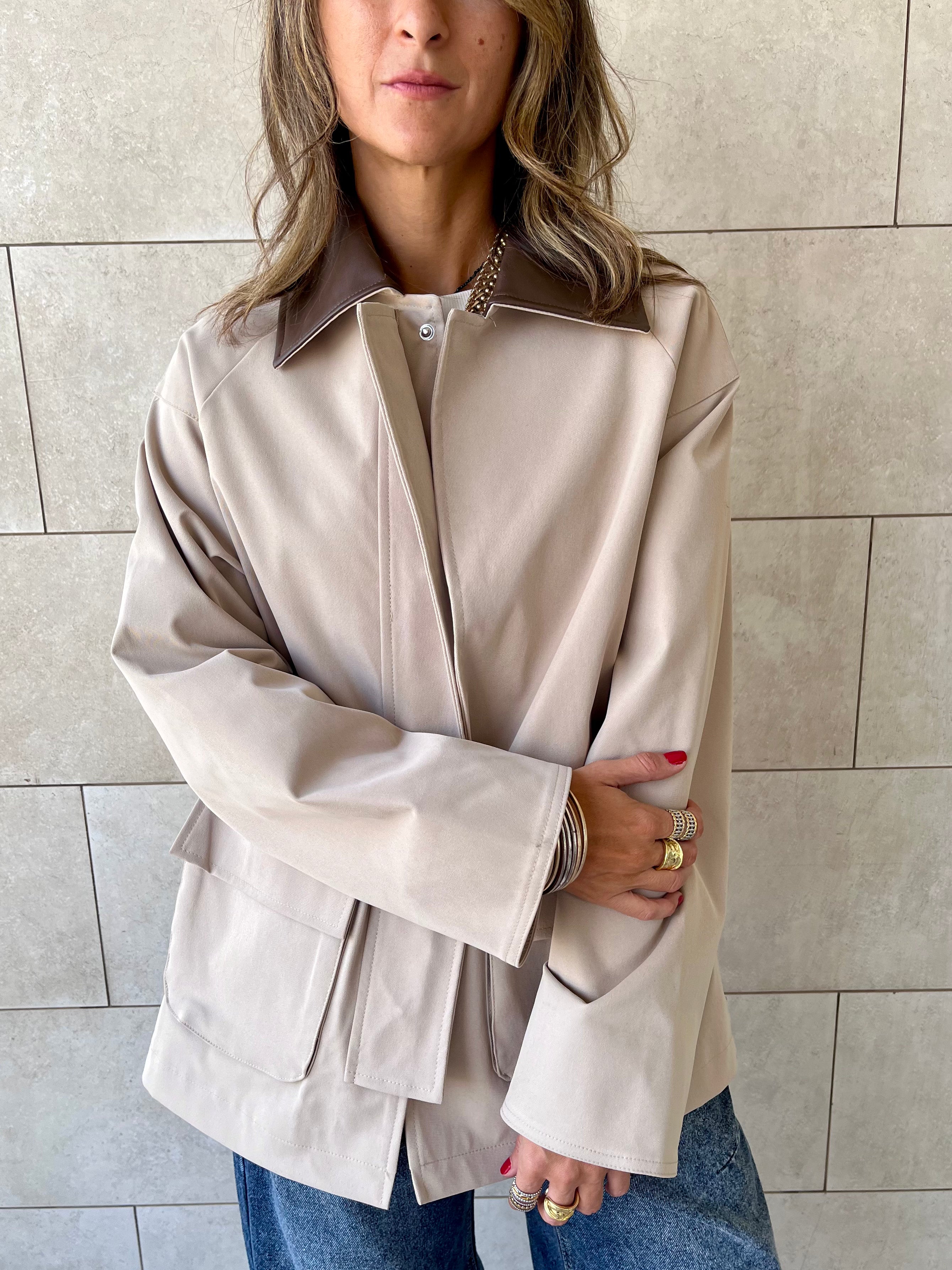 Beige Barn Jacket