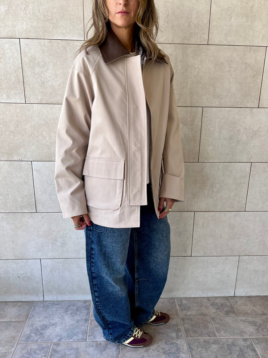 Beige Barn Jacket