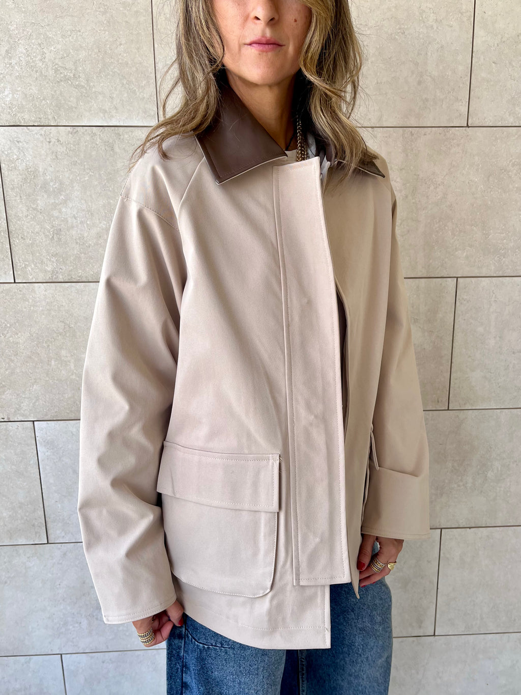 Beige Barn Jacket