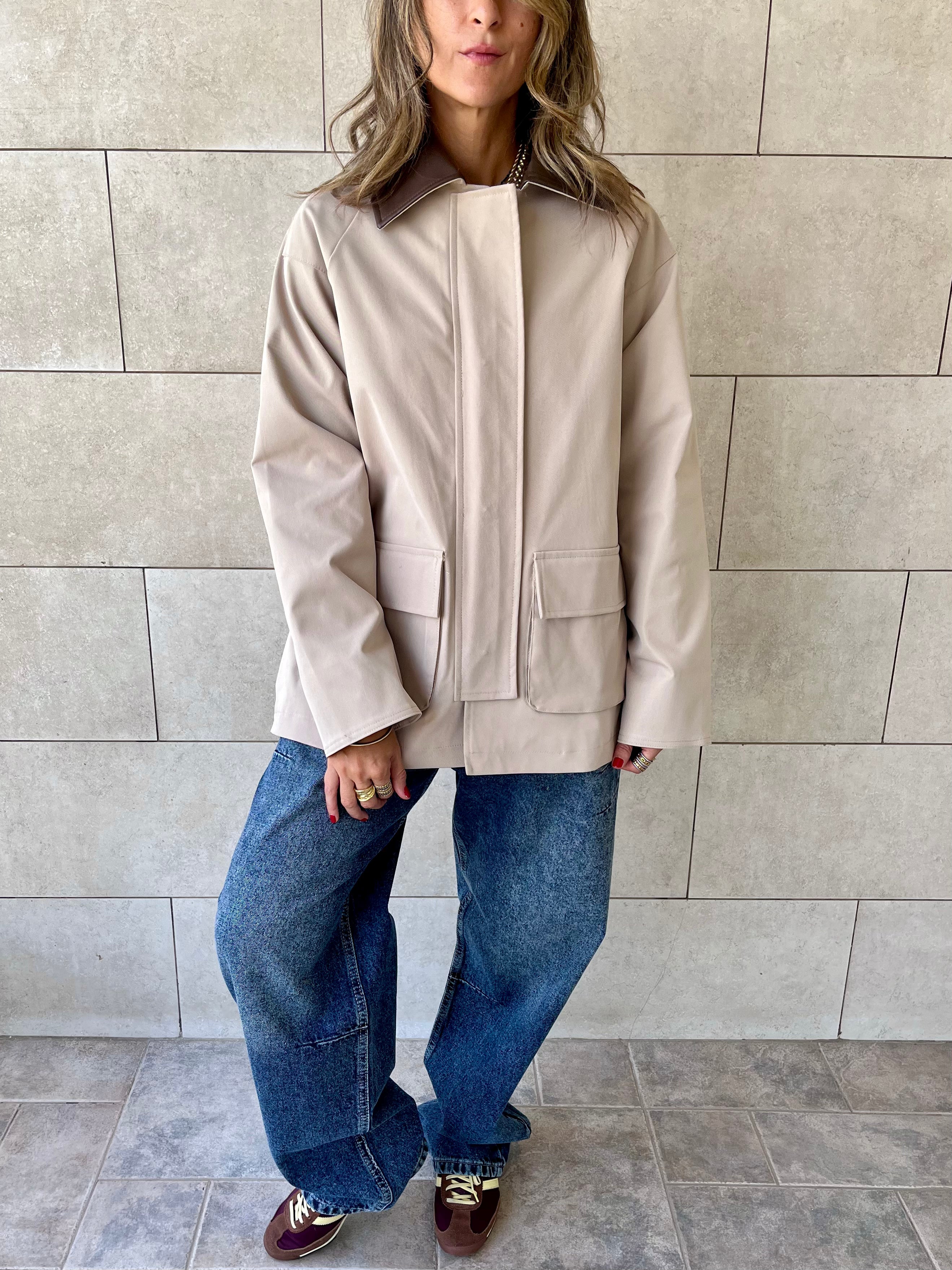 Beige Barn Jacket