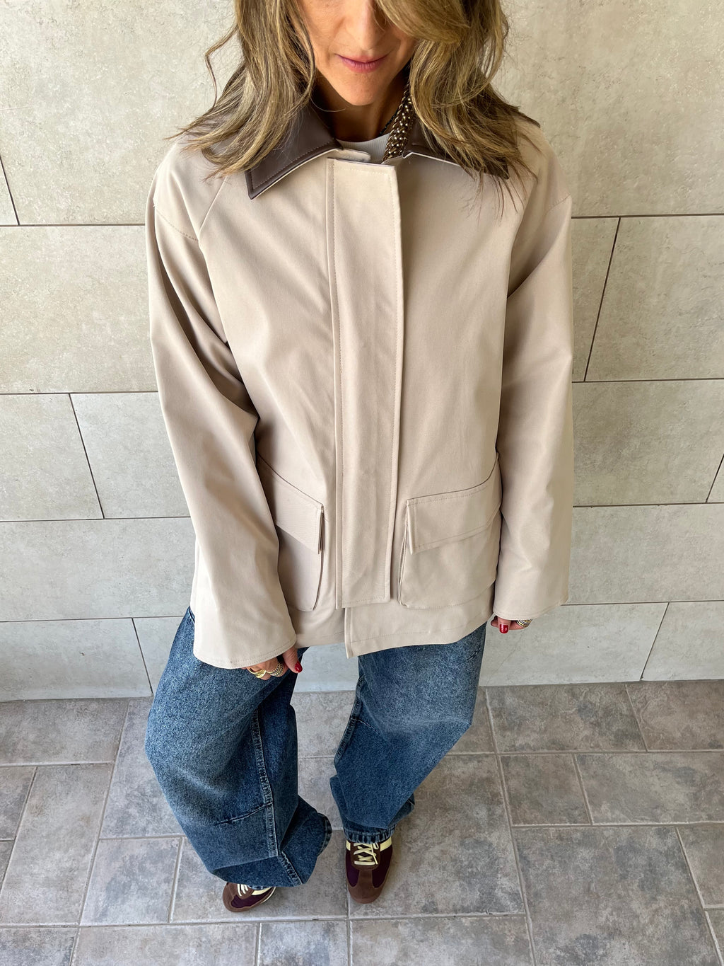 Beige Barn Jacket