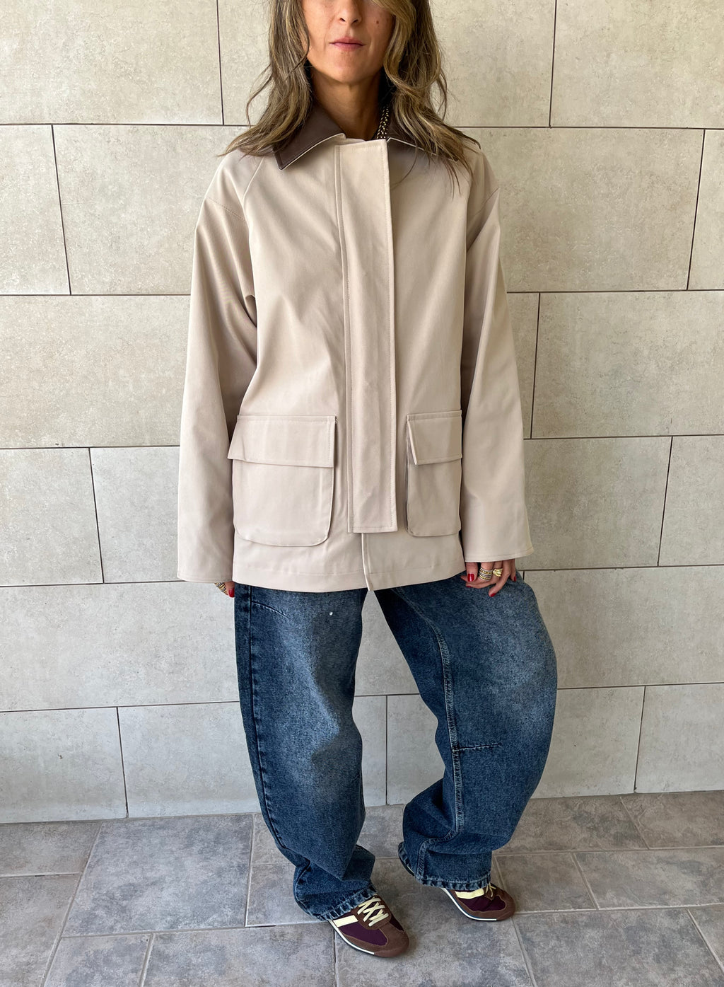 Beige Barn Jacket