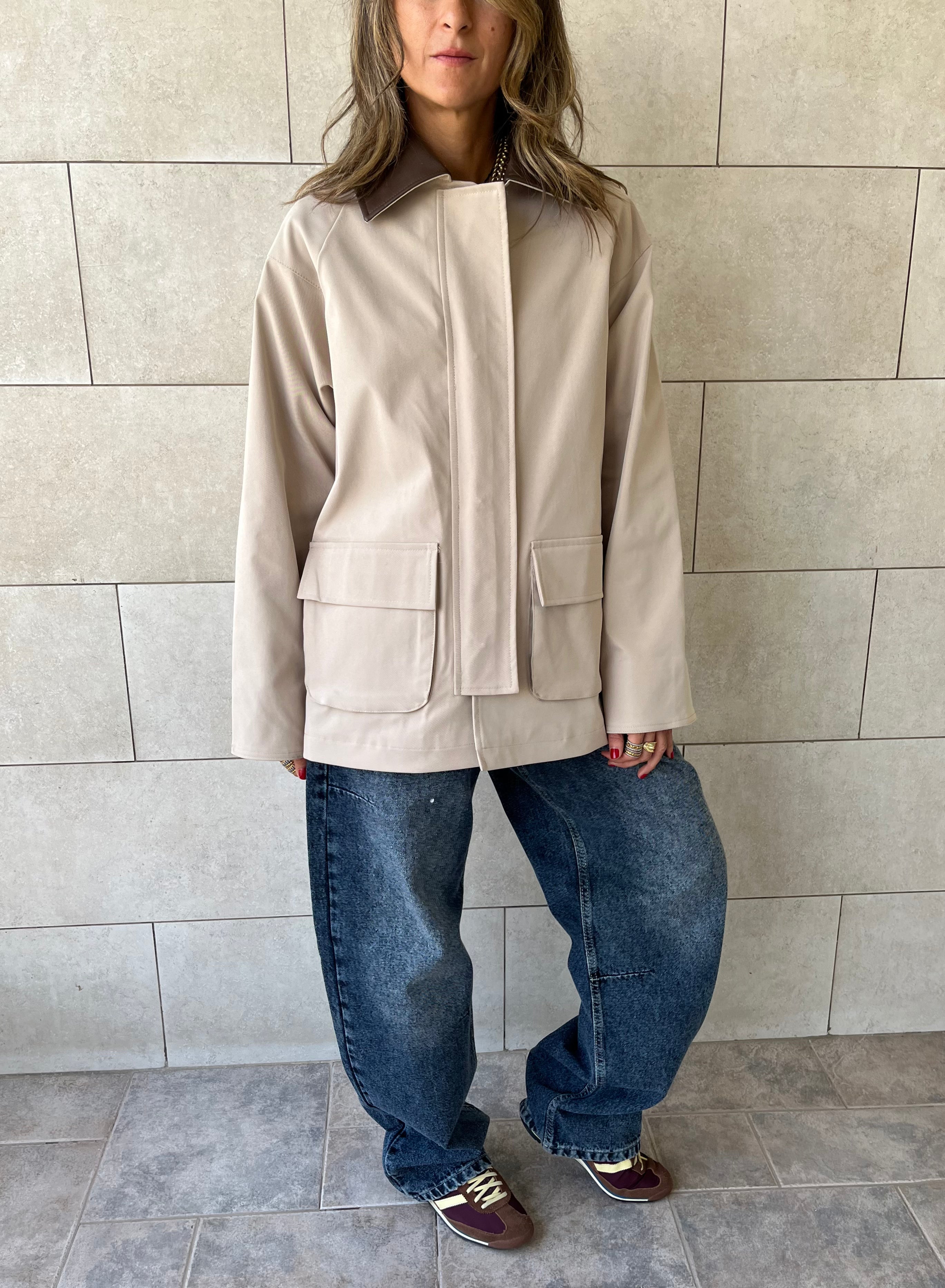 Beige Barn Jacket