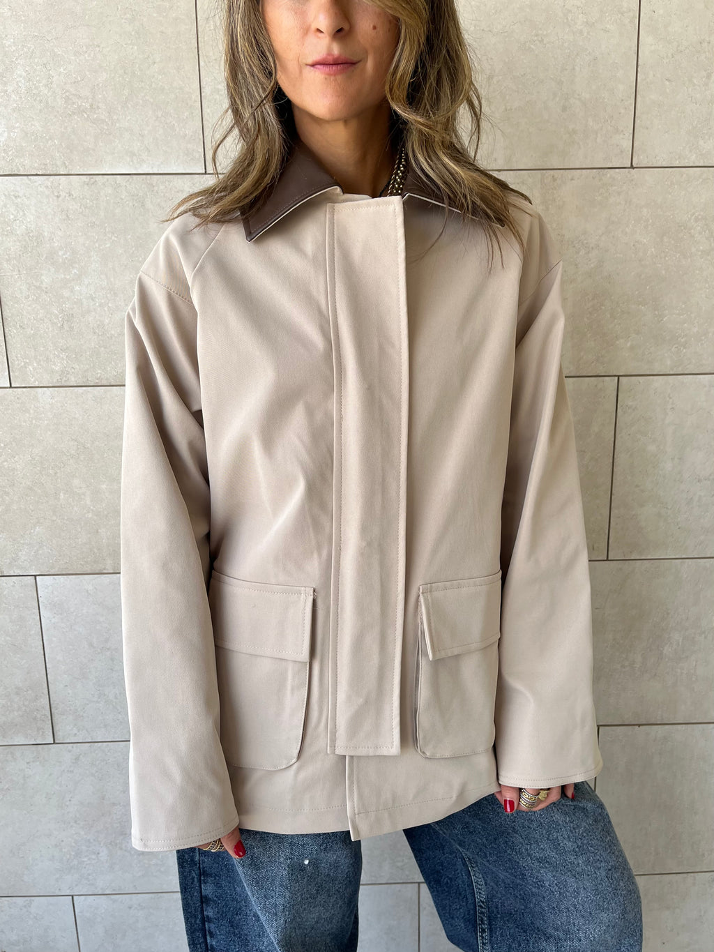 Beige Barn Jacket
