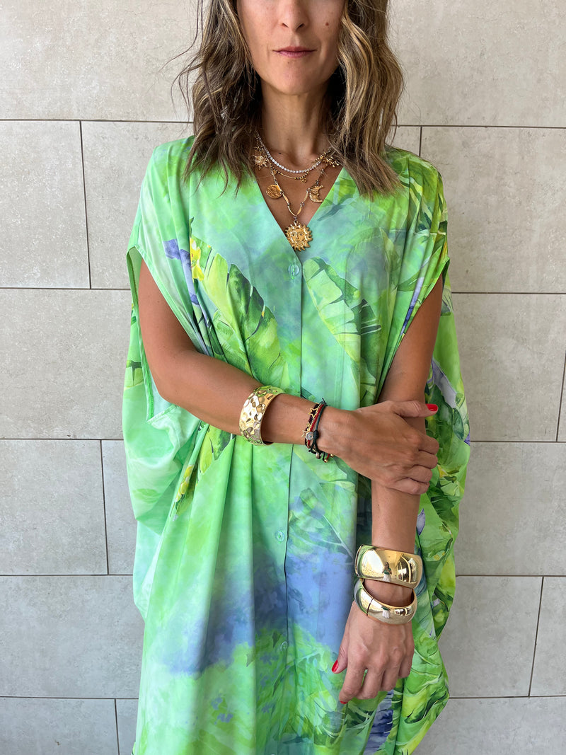 Palm Paradise Easy Dress
