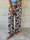 Cowboy Printed Rope Pants