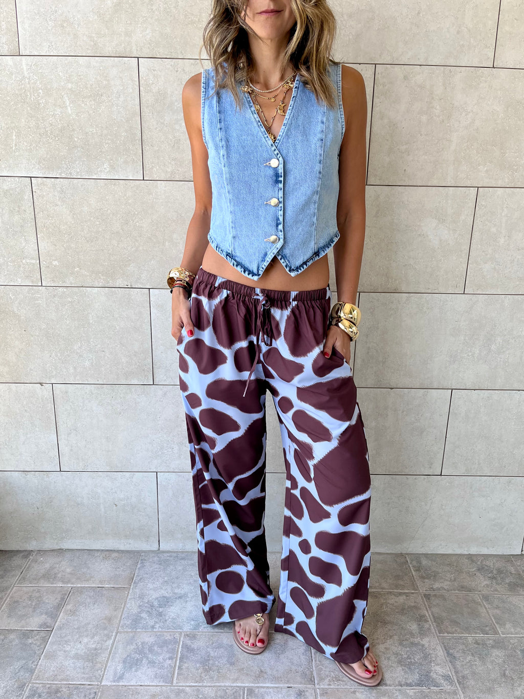 Dairy Drip Rope Pants