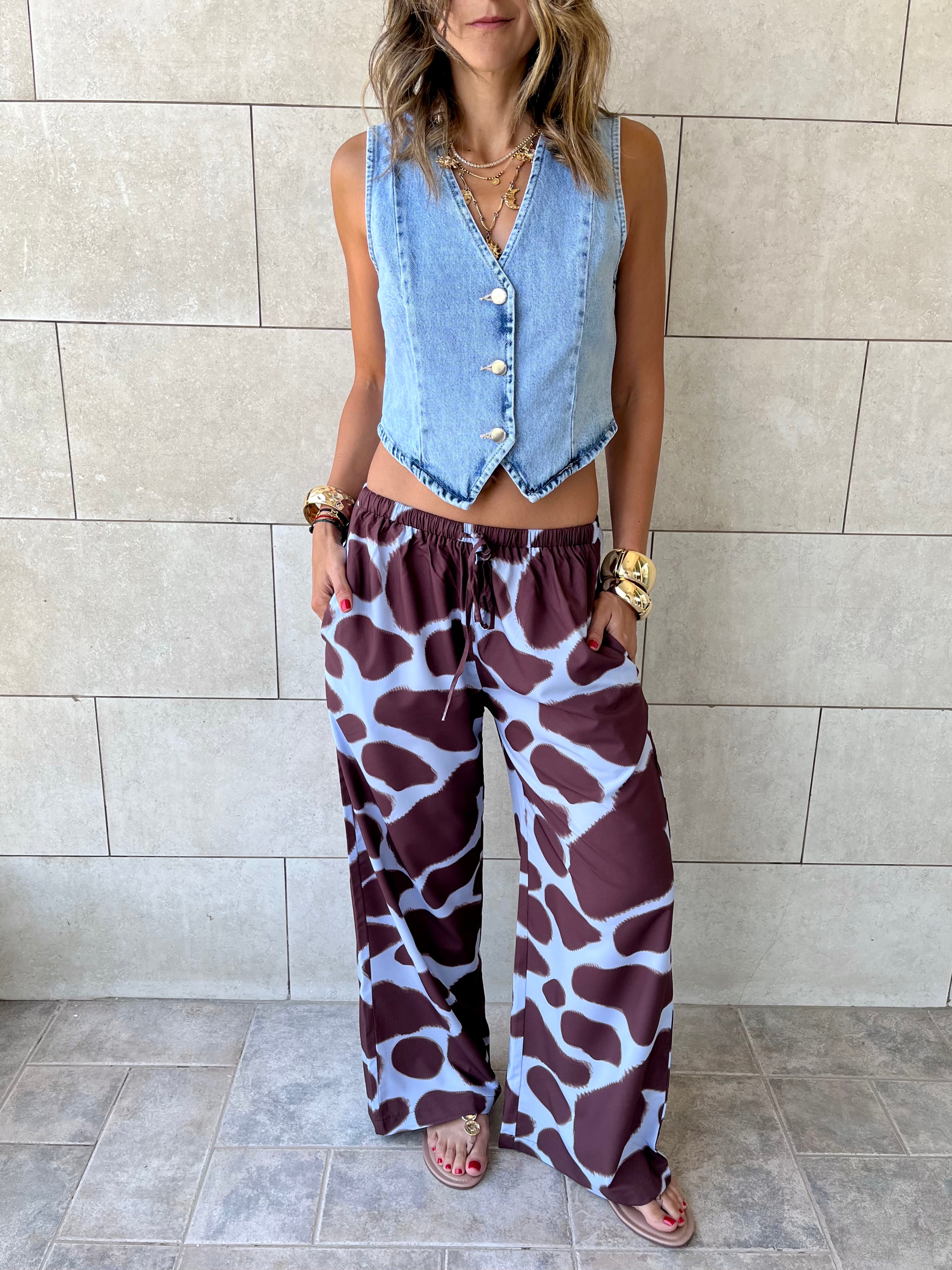 Dairy Drip Rope Pants