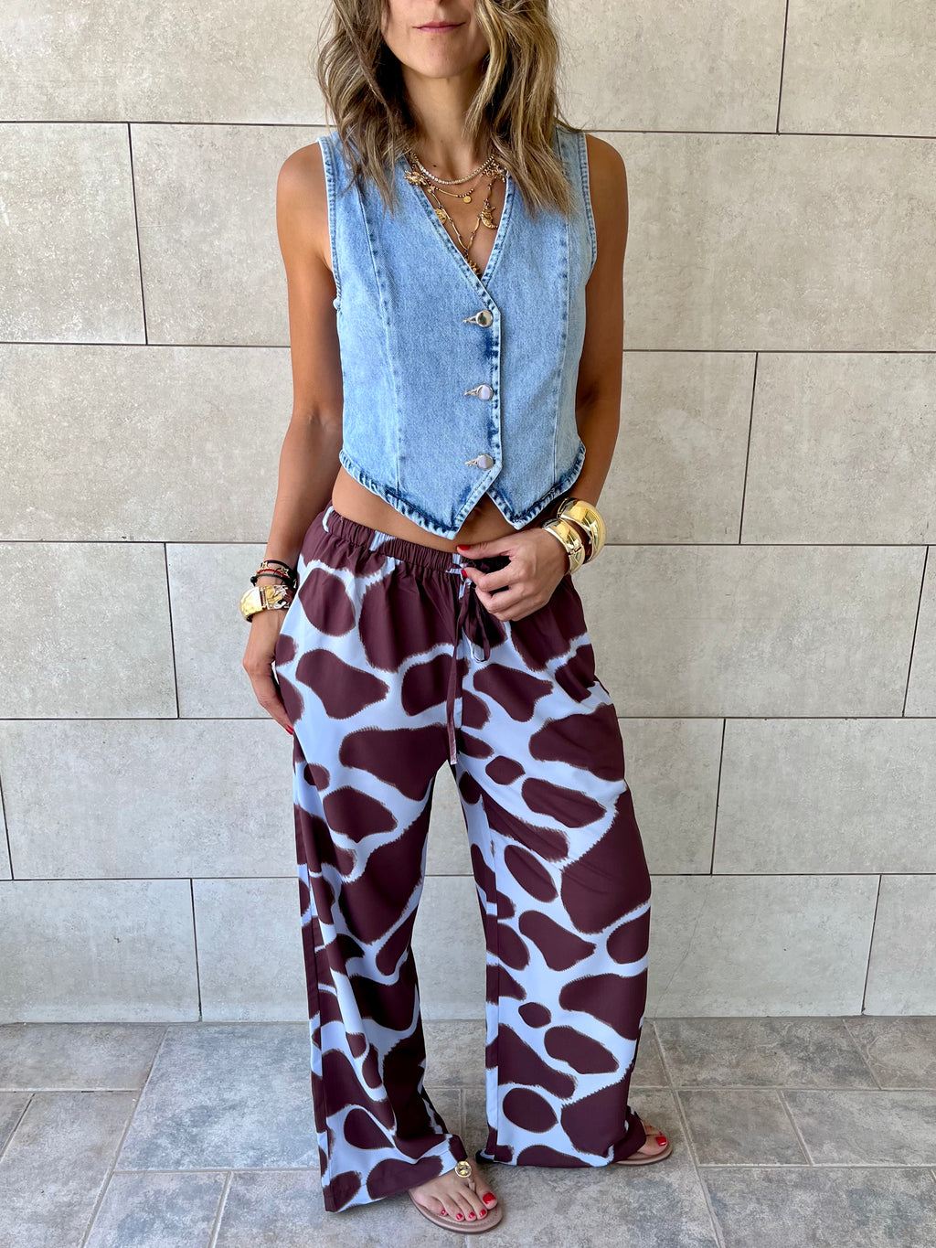 Dairy Drip Rope Pants