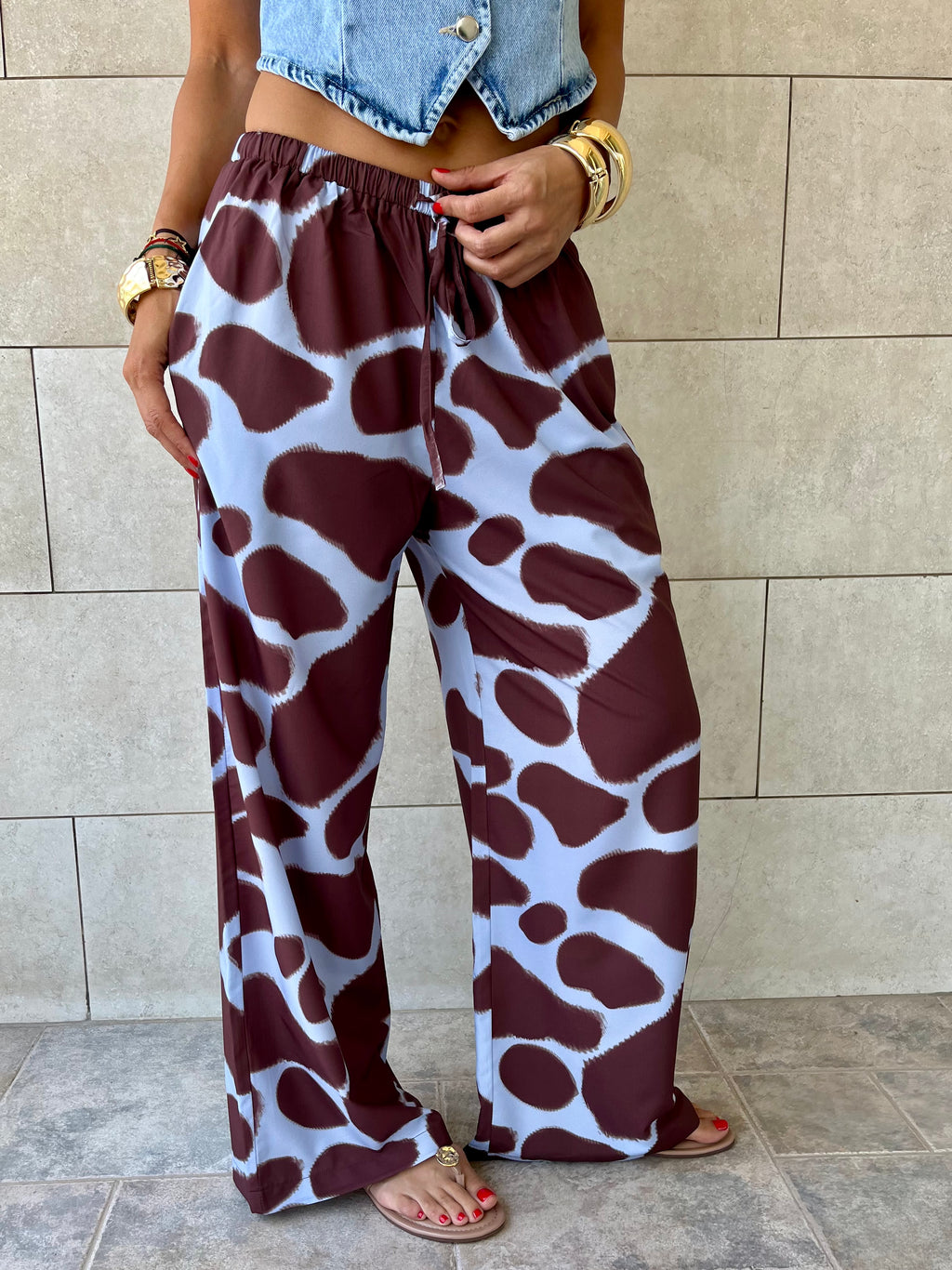 Dairy Drip Rope Pants