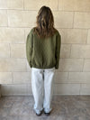 Olive Quilted Everyday Jacket