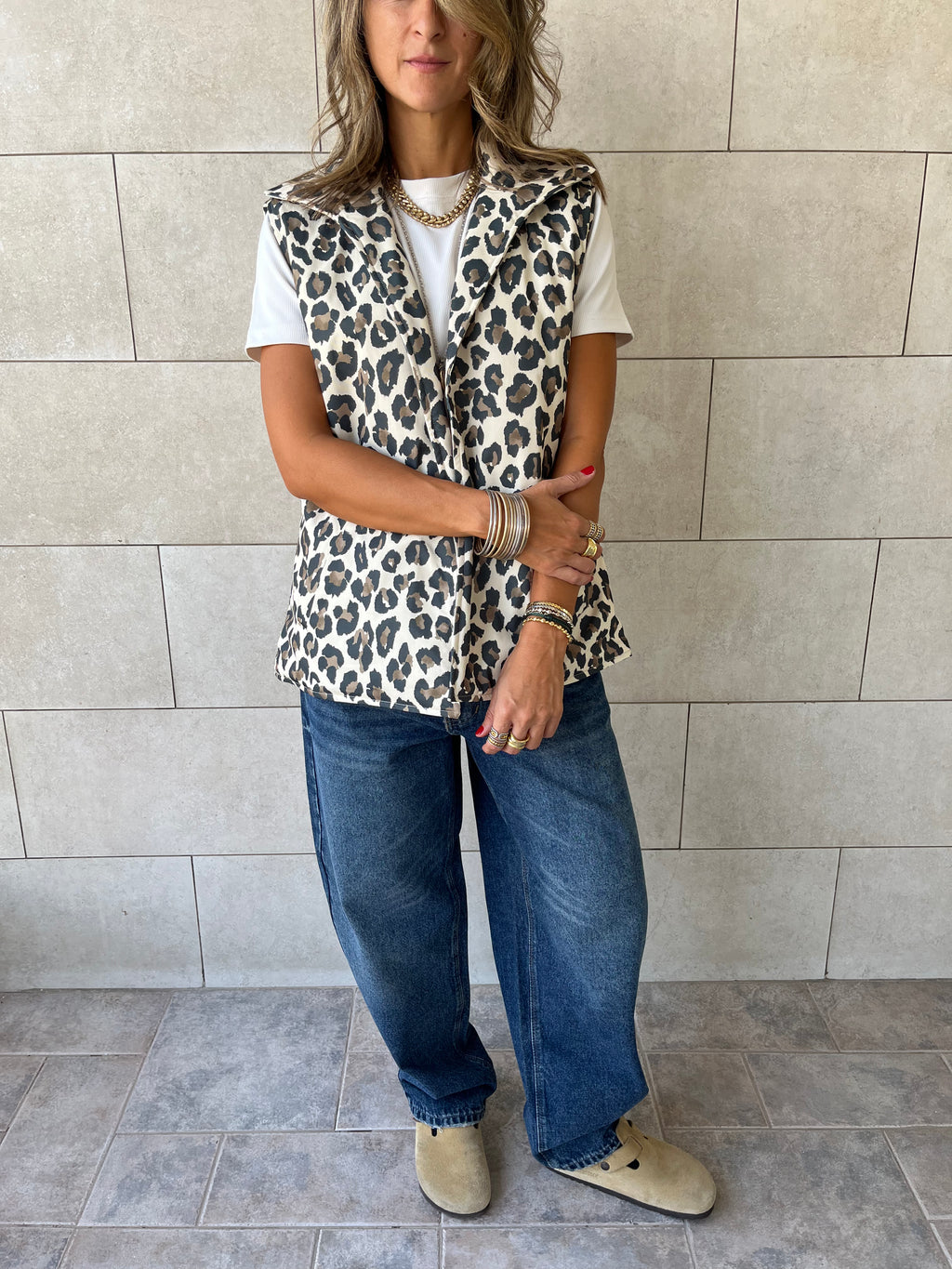 Night Out Leopard Vest