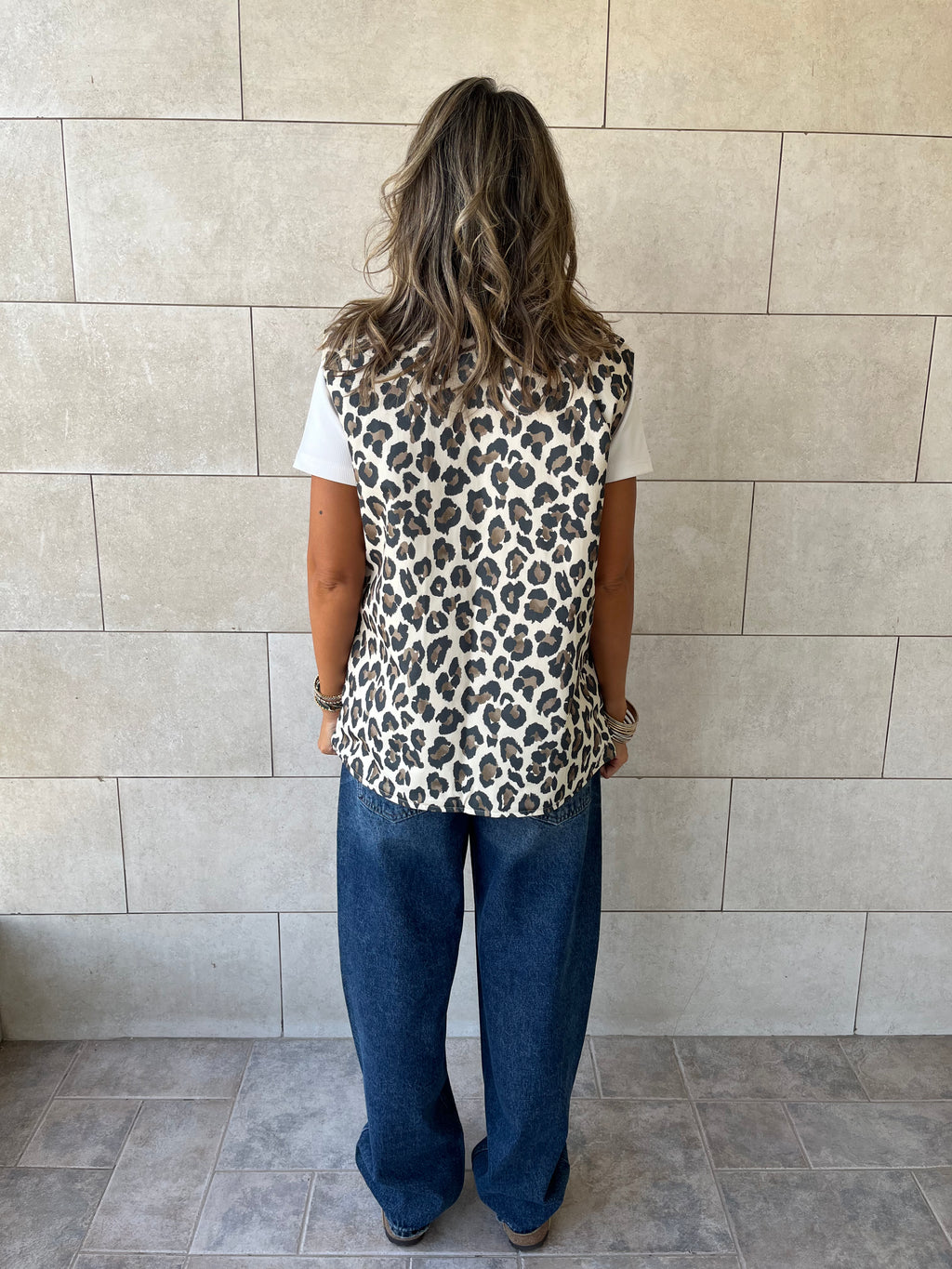 Night Out Leopard Vest