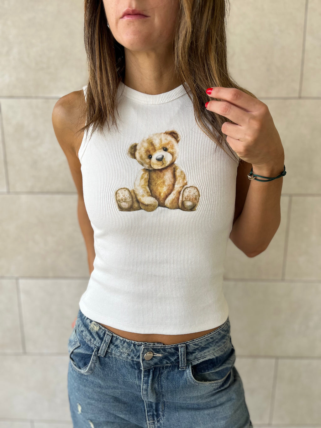 Teddy Bear Tank Top