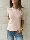 Beige Signature Must Have Collard Knit Polo