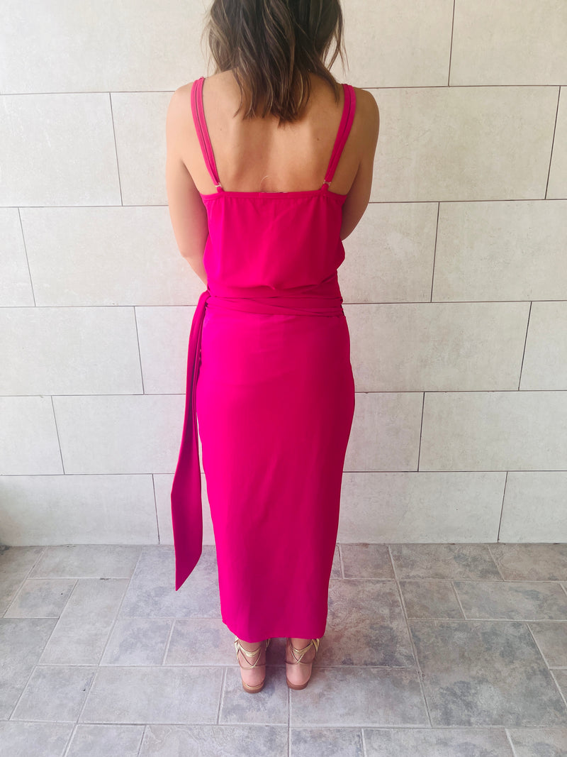Fuchsia Wrap Me Up Set