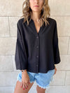 Black Basic V Essential Shirt