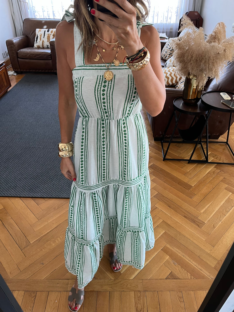 Seaweed Stripe Dress