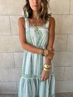 Seaweed Stripe Dress
