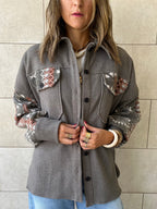 Aztec Pattern Shacket