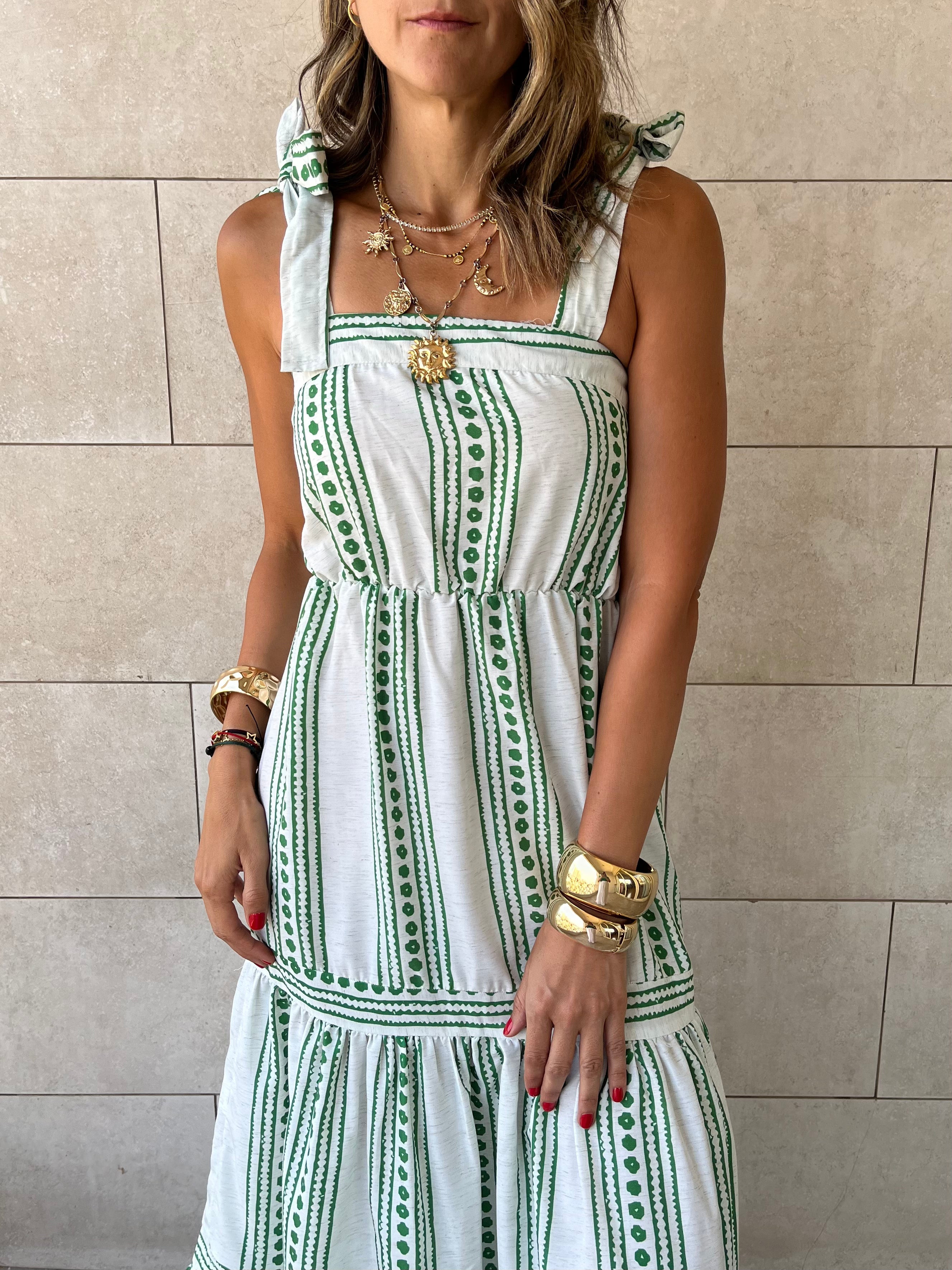 Seaweed Stripe Dress
