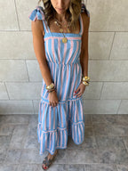 Sunset Stripe Dress