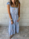 Sunset Stripe Dress