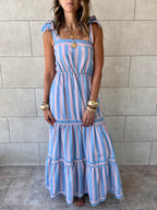 Sunset Stripe Dress