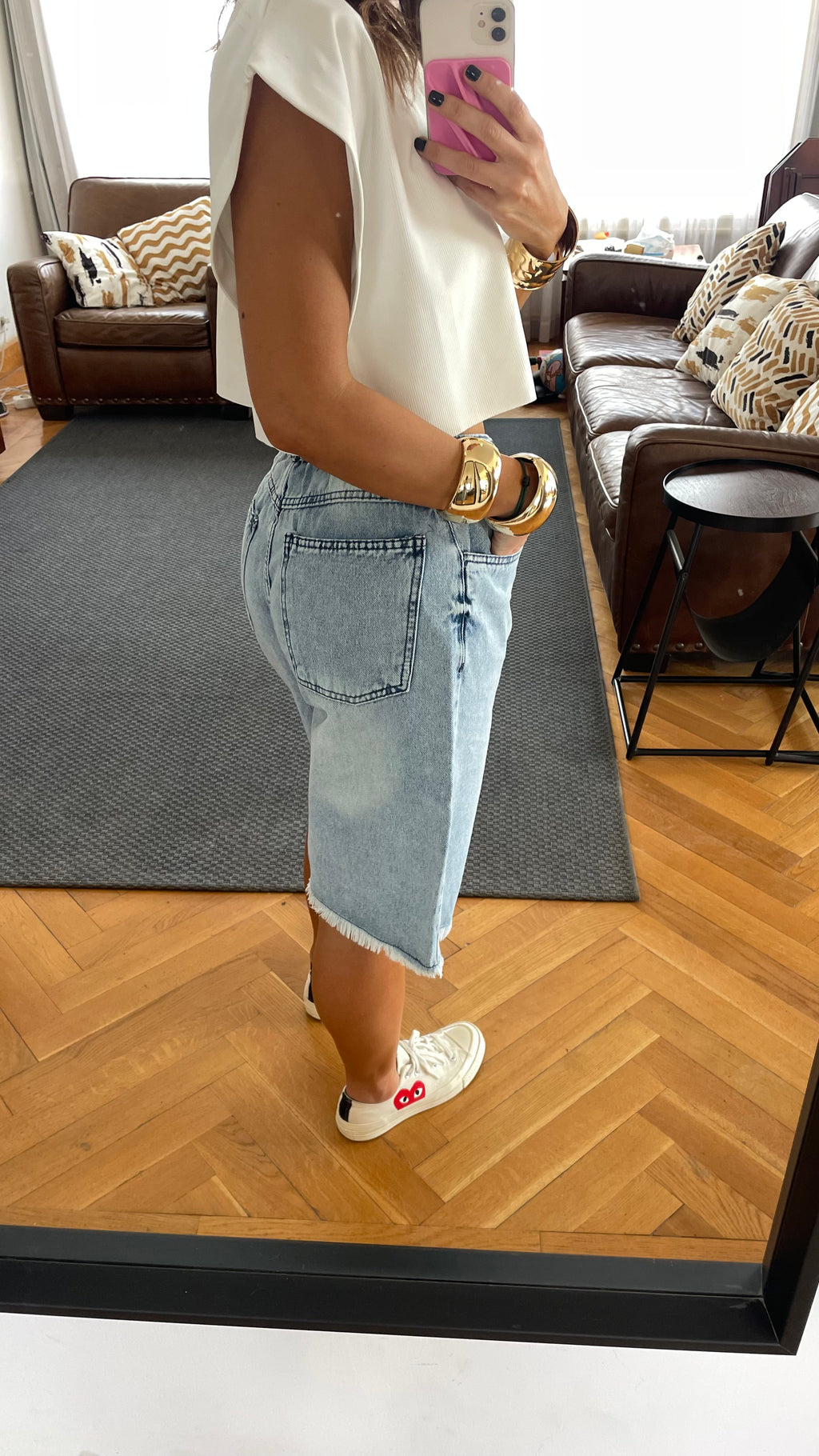 The Light blue Jorts