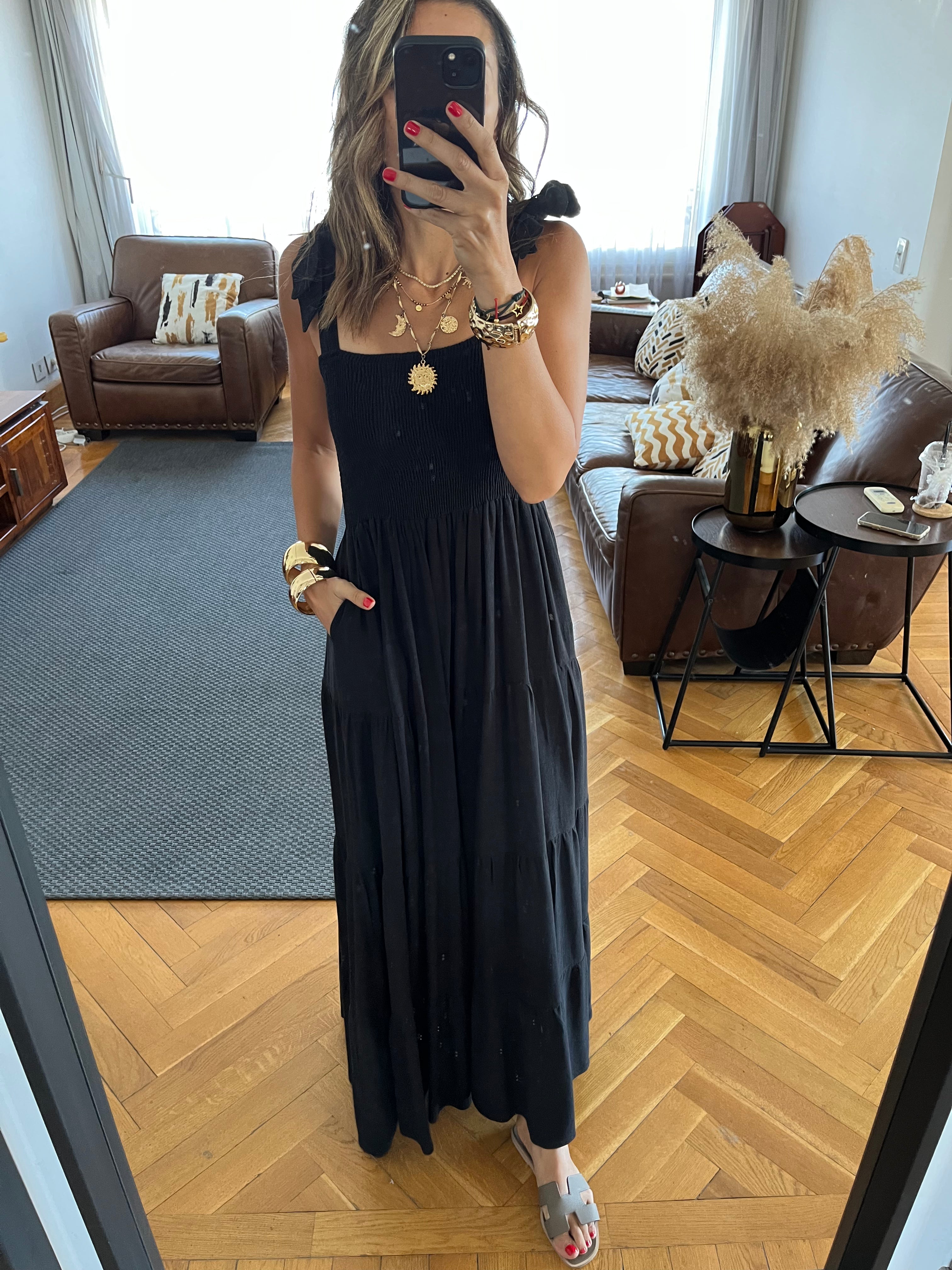 Black Gypsy Dress