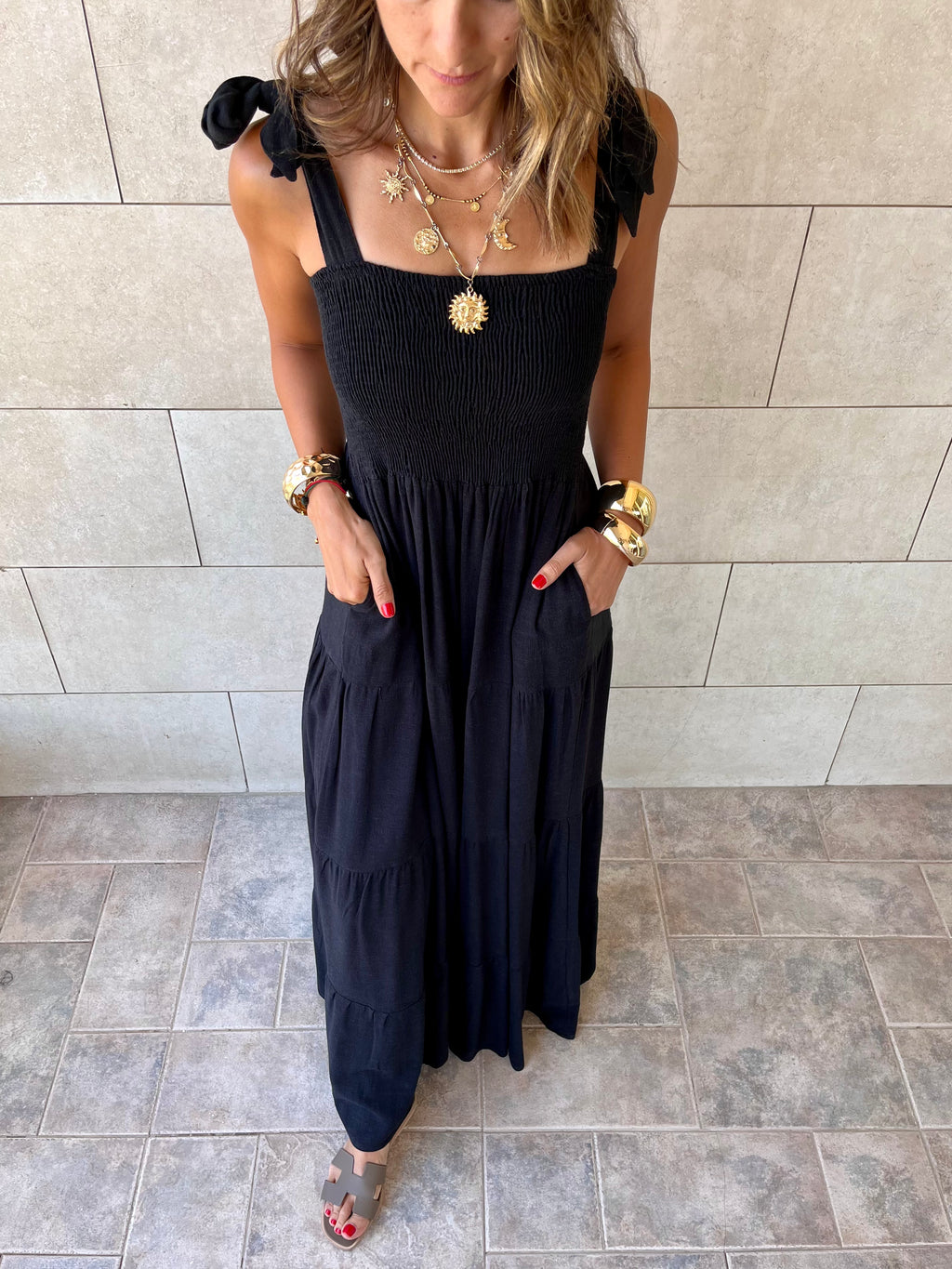 Black Gypsy Dress