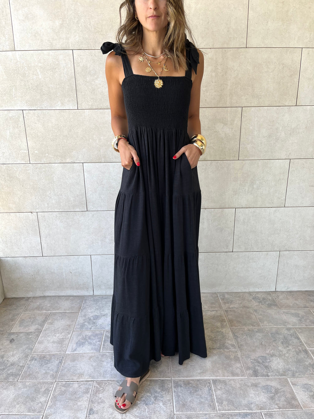 Black Gypsy Dress