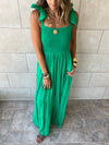 Green Gypsy Dress
