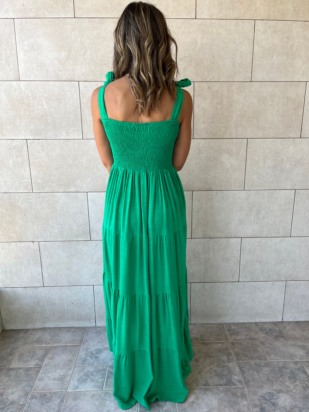 Green Gypsy Dress